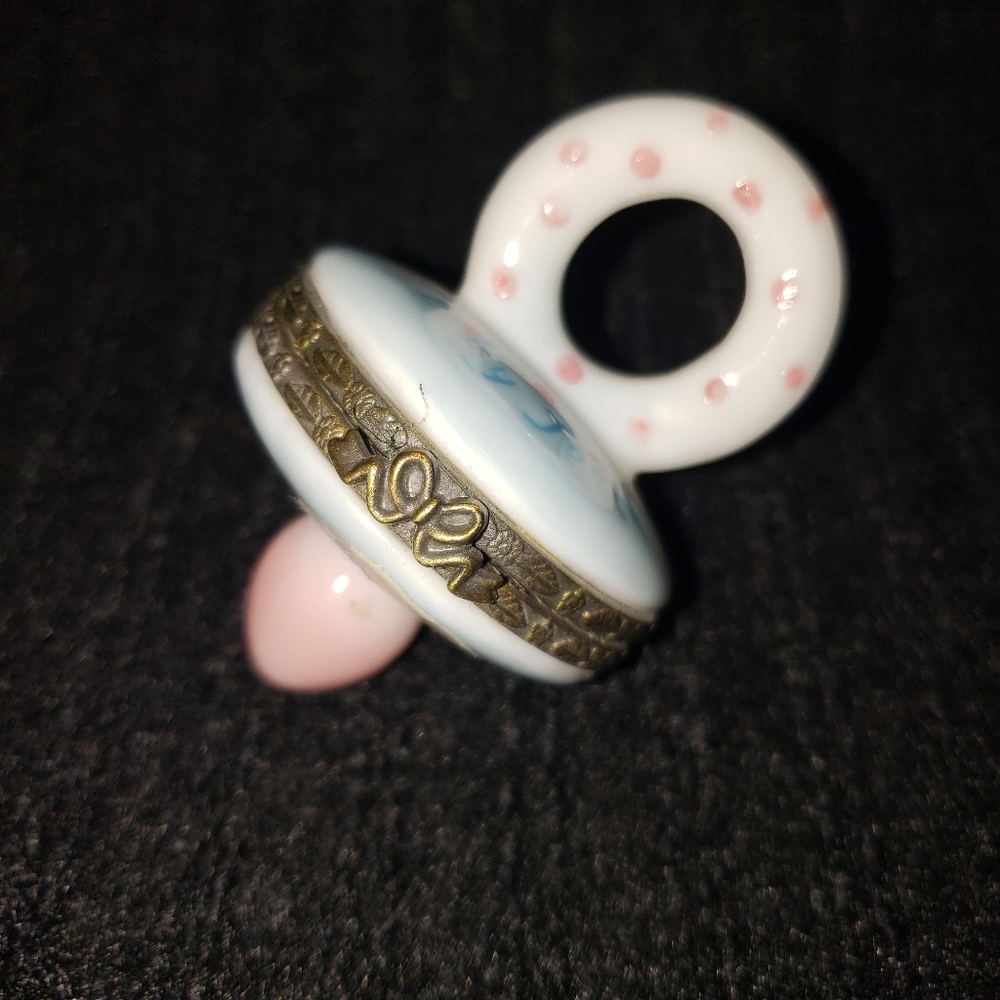 Pacifier Trinket Box